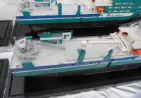 custom made model of 108m Offshore Support Vessel